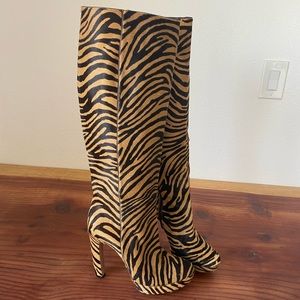 Tall Tiger Prada boots